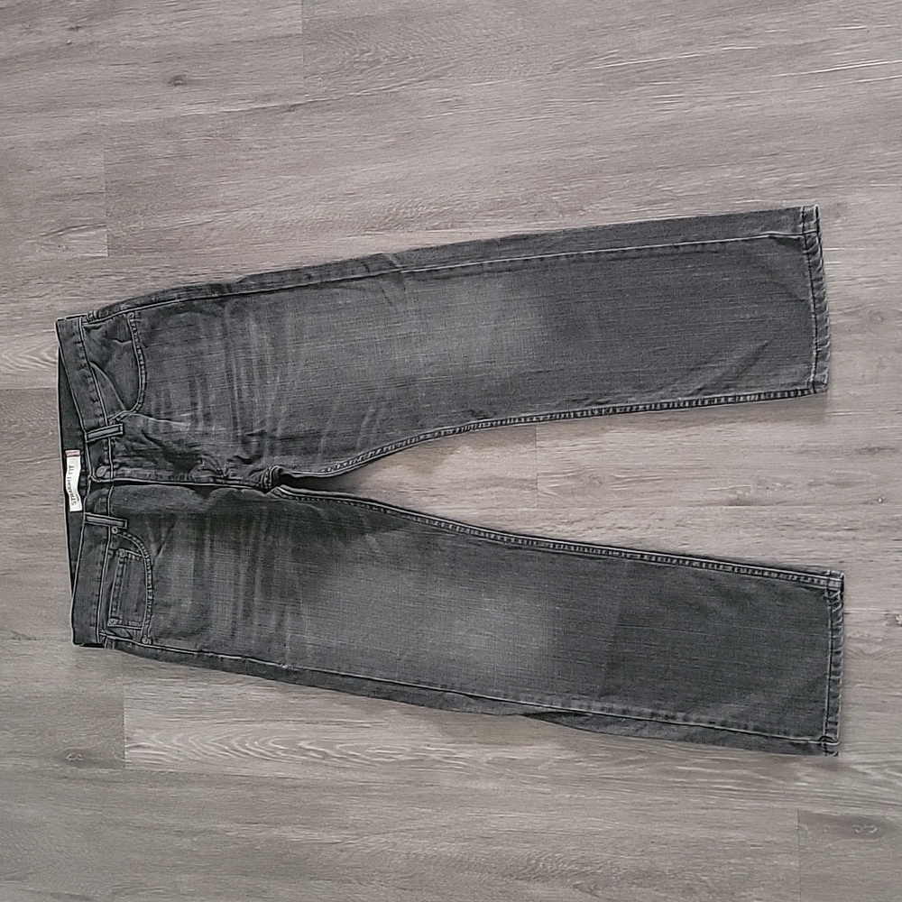 Mens Levis 505 black wash, size-34x30